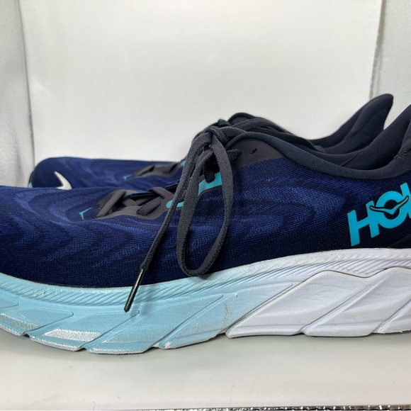 Hoka One One Arahi 6 Outer Space Running Shoes Men’s Sz 10.5 Wide - Picture 1 of 15